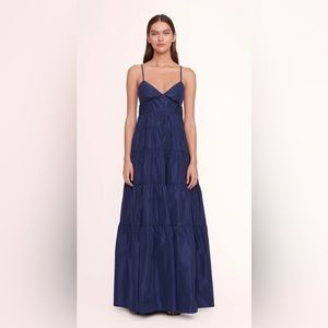 STAUD Ripley Dress, Size M, Navy